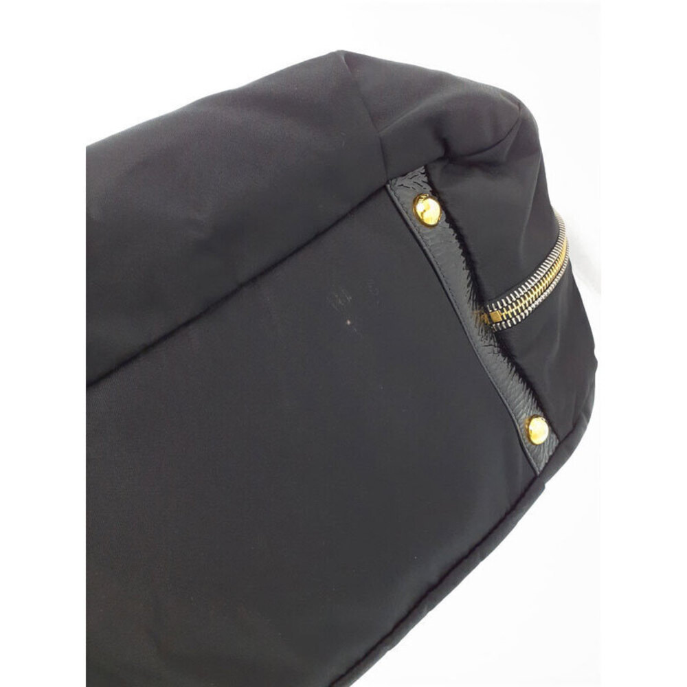 Prada Tessuto leather Shoulder trimmed patent Black tote bag - Picture 4 of 9